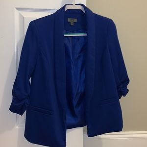Royal blue blazer